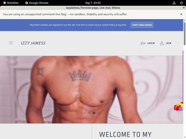 Izzyjamess.modelcentro.com Get Discount