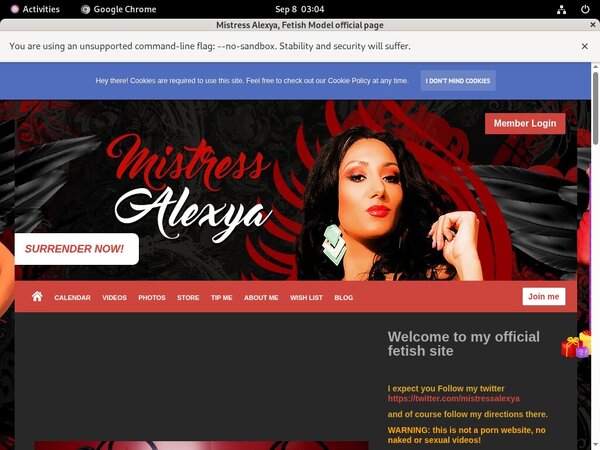 MistressAlexya Site Rip New