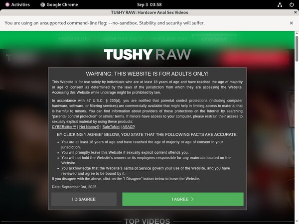 Tushy Raw Acc