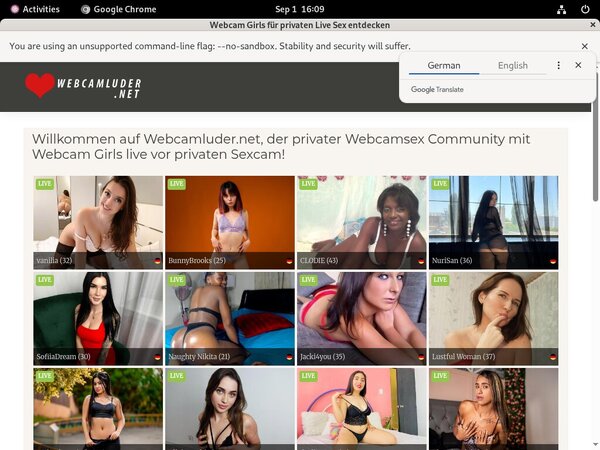 WebCam Luder Free Hd Videos