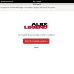 Alex Legend Using Pay Pal