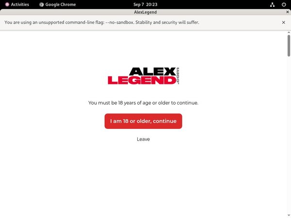 Alex Legend Using Pay Pal