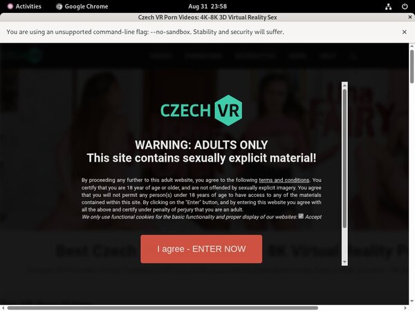 Sign Up Czech VR