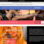 Dominant Miss – Classy FinDom Webcam Mistress Password Login