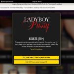 Free Ladyboypussy Discount Trial