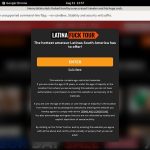 Latina Fuck Tour Checkout