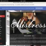 Mistressonline.eu Premium Login