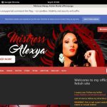 MistressAlexya Site Rip New